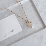 (G)petit Akoya pearl necklace  ネックレス/あこや真珠/あこやパール/ボールチェーン