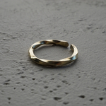 twist cuff ring 2.0mm（brass）