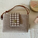 ミニポーチ＊茶色