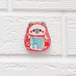 ハム福だるまのマグネット