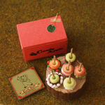 ミニチュア★モグラさんのキャンディアップルセット★クリスマス限定BOX