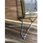 再販♡304stainless クロスチェーン 50㎝ 