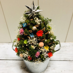 松ぼっくりクリスマスツリー　クリスマスツリー　アレンジメントフラワー　インテリア　クリスマス