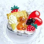 CANDY POP  strawberry お菓子のピルケース　スイーツデコ
