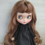 527.※レースたっぷり黒のロングドレス ※ブライスアウトフィット