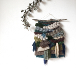 【一点もの】流木 ウィービングタペストリー 『In the forest b.』