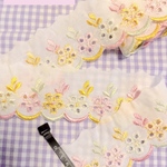 花柄レース リボン US輸入 50cm