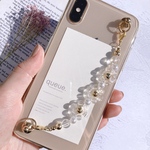 キーリングハンガー❁⃘スマホチェーン 韓国 iPhoneケース クリアケース