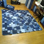 デニムリメイクラグマット