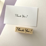 「Thank You」スタンプ