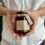 ☆新作☆【ロマンティックガーデン】ソイアロマキャンドル SOY CANDLE  クリスマスカード付き☆  クリスマスプレゼントに