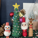 羊毛フェルト☆クリスマス置物セット④