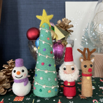 羊毛フェルト☆クリスマス置物セッ⑤