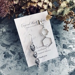 【1点もの】【Silver pierced earrings】No.9