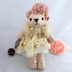 saly☆聖なる夜に・・☆クマさんのバッグチャーム