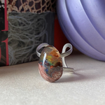 クリスマスツリー🎄賑やかなカンテラオパールのリング🪅🎁🧸