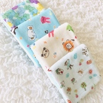 【値下げ】ふわふわ♪ハーフハンカチ4枚セット