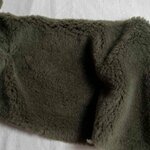 国産フェイクファー生地　/エコテックスムートン NT-5400　全9色/130cm巾×50cm〜/エコファー/ヴィーガンファー/クラフトファー