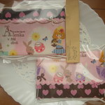 子供用マスク*2枚セット★おんなのこバイカラー/紺&茶②