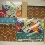 asahiさま専用ページ☆子供用マスク*2枚セット★標識/黒&白