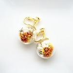 再＊Flower〜YELLOW(イヤリング)