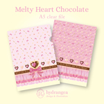 ★おひとり様1点限り★【Melty Heart Chocolate】A5クリアファイル
