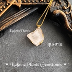 賢者と騎士の魔法石ペンダント Gemstone Pendant "quartz"