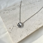 silver925 プレート チェーンネックレス
