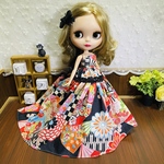 ブライス　リカちゃん  プーリップ  和柄ドレス  アウトフィット ドール服