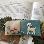 🌱felt  de patchwork子ヤギのペンケース🌱