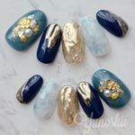 ニュアンスネイル🌸Blue
