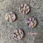 🆕【ビーズ】pop pastel paint beads #GDtulip