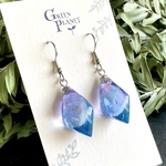 色鉱石【銀氷石】　ピアス/イヤリング　レジンアクセサリー