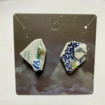 個性的★ 海からの贈り物✨✨シー陶器ピアス★