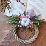 New Year's ornamentしめ縄リース