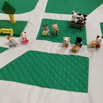 〈再販〉プレイマット〈道路・街並み・グレー〉