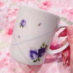 🌹 ❤︎samazing工房様❤︎ご予約❤︎ブルーローズ マグカップ♡ 