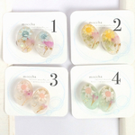  【イヤリング】【各一点のみ】flower candy
