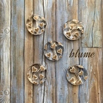 【ビーズ】random heart paint beads #BG