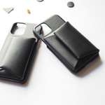 名入れ可　本革　カード収納付き　名入れ　レザーIPHONEケース　Iphone13　iPhone13pro  本革iPhoneケース　