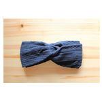 送料無料◎ジャガードニットのクロスターバン