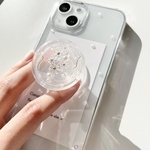 flower grip iPhoneケース Coeur iPhone13 iPhone13pro iPhone13mini iPhone12 iPhone12pro ショルダーケース
