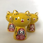 寅のお正月飾り：だるま