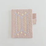 n様専用 レース刺繍の手帳カバー A6 