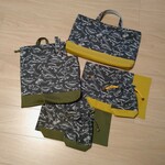【hika-mamさま専用】ご入園９点セット / 恐竜ヴィンテージ！ ダークカーキ