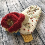 胸まわり30〜34cm/ぷちぷちネップのDOGセーター