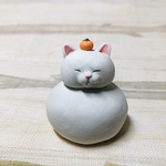餅猫の置物②