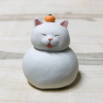 餅猫の置物③