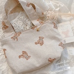 ✳︎ ふんわりテディベア ナチュラル ミニバック✳︎