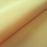 黄色 京友禅 色無地 正絹錦紗ちりめん おくみ部分 No.21-2【長さ100cm×幅18cm】着物の解き 和布 生地 はぎれ リメイク素材 silk100%